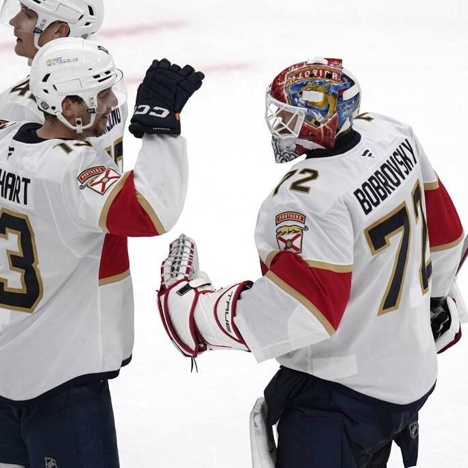 Panthers' Reinhart named NHL first star after posting nine points over four games